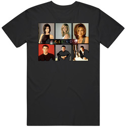 Friends Tv Show Comedy Mens Size Large Black T Shirt Friends Tv Show Comedy Mens Size Large Black T Shirt