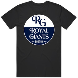 Boston Royal Giants Negro Baseball League Team Retro Mens Size Large Black T Shirt Boston Royal Giants Negro Baseball League Team Retro Mens Size Large Black T Shirt