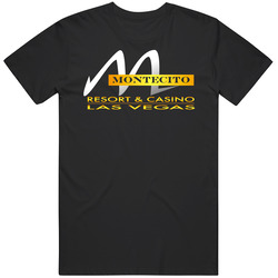 Montecito Resort And Casino Las Vegas Mens Size Large Black T Shirt