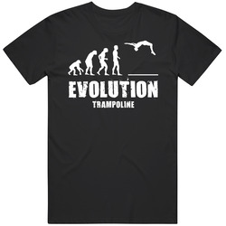 Evolution Trampoline Mens Size Large Black T Shirt Evolution Trampoline Mens Size Large Black T Shirt