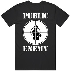New Style Public Enemy Logo Mens Size Large Black T Shirt New Style Public Enemy Logo Mens Size Large Black T Shirt