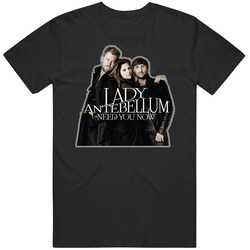 Lady Antebellum Country Music Mens Size Large Black T Shirt Lady Antebellum Country Music Mens Size Large Black T Shirt