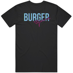 Burgertyme Funny Edelman Fan Burger Time Cool Mens Size Large Black T Shirt Burgertyme Funny Edelman Fan Burger Time Cool Mens Size Large Black T Shirt