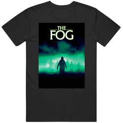 The Fog Popular Thriller Movie Fan Mens Size Large Black T Shirt The Fog Popular Thriller Movie Fan Mens Size Large Black T Shirt