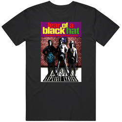 Fear Of A Black Hat Movie Hip Hop Mens Size Large Black T Shirt Fear Of A Black Hat Movie Hip Hop Mens Size Large Black T Shirt