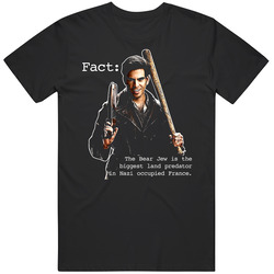 Inglorious Bastards Bear Jew Movie Mens Size Large Black T Shirt Inglorious Bastards Bear Jew Movie Mens Size Large Black T Shirt