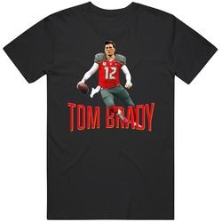 Tom Brady Tampa Bay Cartoon Trade Football Mens Size Large Black T Shirt Tom Brady Tampa Bay Cartoon Trade Football Mens Size Large Black T Shirt