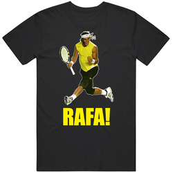 Rafael Nadal Tennis Mens Size Large Black T Shirt Rafael Nadal Tennis Mens Size Large Black T Shirt