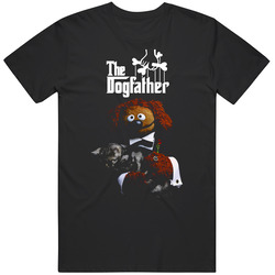 The Dogfather Funny Rowlf Muppets Parody Mens Size Large Black T Shirt The Dogfather Funny Rowlf Muppets Parody Mens Size Large Black T Shirt