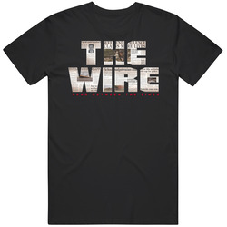 The Wire Logo Mens Size Large Black T Shirt The Wire Logo Mens Size Large Black T Shirt