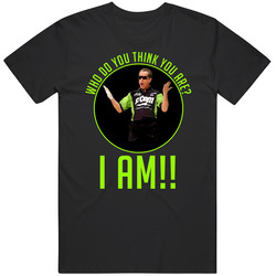 Who Do You Think You Are I Am Pete Weba Pba Champion Bowler Fan Mens Size Large Black T Shirt Who Do You Think You Are I Am Pete Weba Pba Champion Bowler Fan Mens Size Large Black T Shirt