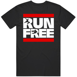 Run Free Parkour Mens Size Large Black T Shirt Run Free Parkour Mens Size Large Black T Shirt