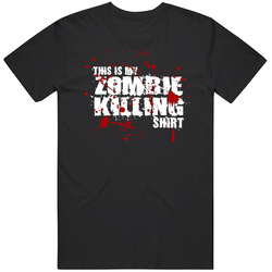 This Is My Zombie Killing Mens Size Large Black T Shirt This Is My Zombie Killing Mens Size Large Black T Shirt