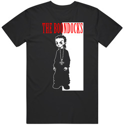 The Boondocks Tv Series Mens Size Large Black T Shirt The Boondocks Tv Series Mens Size Large Black T Shirt