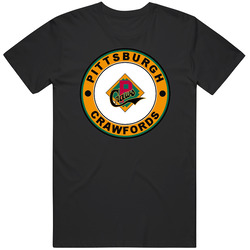 Pittsburgh Crawfords Baseball Easten West League Baseball Logo Mens Size Large Black T Shirt Pittsburgh Crawfords Baseball Easten West League Baseball Logo Mens Size Large Black T Shirt