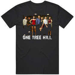 One Tree Hill Drama Tv Series Group Mens Size Large Black T Shirt One Tree Hill Drama Tv Series Group Mens Size Large Black T Shirt