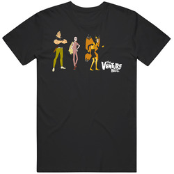 Venture Bros Mens Size Large Black T Shirt Venture Bros Mens Size Large Black T Shirt