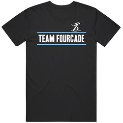 Martin Fourcade France Team Winter Olympic Athlete Biathlon Fan Mens Size Large Black T Shirt