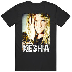 Kesha Tik Tok Pop Star Grammy's Mens Size Large Black T Shirt Kesha Tik Tok Pop Star Grammy's Mens Size Large Black T Shirt