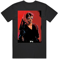 Cobra Sylvester Stallone Movie Mens Size Large Black T Shirt Cobra Sylvester Stallone Movie Mens Size Large Black T Shirt