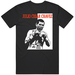 Julio Cesar Chavez Boxing Legend Mens Size Large Black T Shirt Julio Cesar Chavez Boxing Legend Mens Size Large Black T Shirt
