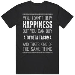 Buy A Toyota Tacoma Happiness Worn Look Car Lover Mens Size Large Black T Shirt Buy A Toyota Tacoma Happiness Worn Look Car Lover Mens Size Large Black T Shirt