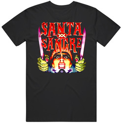 Santa Sangre Vintage Image Horror Movie Mens Size Large Black T Shirt