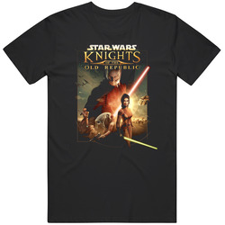 Star Wars Knights Of The Old Republic Video Game Mens Size Large Black T Shirt