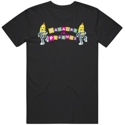 Bananas In Pajamas Kids Mens Size Large Black T Shirt Bananas In Pajamas Kids Mens Size Large Black T Shirt