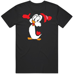 Chilly Willy Cartoon Penguin Mens Size Large Black T Shirt Chilly Willy Cartoon Penguin Mens Size Large Black T Shirt