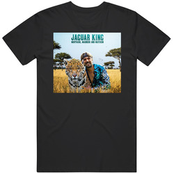 Gardner Minshew Jaguar King Joe Exotic Parody Jacksonville Football Fan Mens Size Large Black T Shirt Gardner Minshew Jaguar King Joe Exotic Parody Jacksonville Football Fan Mens Size Large Black T Shirt