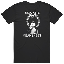 Siouxsie and the Banshees t-shirt retro new wave punk dance 80s band Mens Size Large Black T Shirt Siouxsie and the Banshees t-shirt retro new wave punk dance 80s band Mens Size Large Black T Shirt