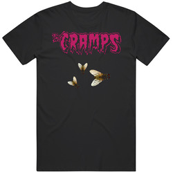 The Cramps Flies Music Mens Size Large Black T Shirt The Cramps Flies Music Mens Size Large Black T Shirt