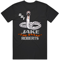 Jake The Snake Roberts Ddt Wrestling Mens Size Large Black T Shirt Jake The Snake Roberts Ddt Wrestling Mens Size Large Black T Shirt
