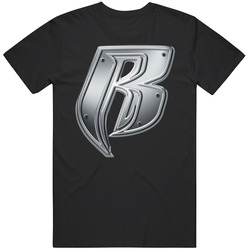 Ruff Ryders Rap Label Logo Mens Size Large Black T Shirt Ruff Ryders Rap Label Logo Mens Size Large Black T Shirt