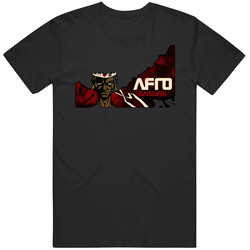 Afro Samurai Japanese Anime Mens Size Large Black T Shirt Afro Samurai Japanese Anime Mens Size Large Black T Shirt