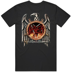 Slayer Eagle Metal Rock Band Music Mens Size Large Black T Shirt Slayer Eagle Metal Rock Band Music Mens Size Large Black T Shirt