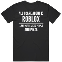 Roblox All I Care About Is Video Game Fan Mens Size Large Black T Shirt Roblox All I Care About Is Video Game Fan Mens Size Large Black T Shirt