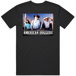 American Hoggers Hunters Campbell Mens Size Large Black T Shirt American Hoggers Hunters Campbell Mens Size Large Black T Shirt