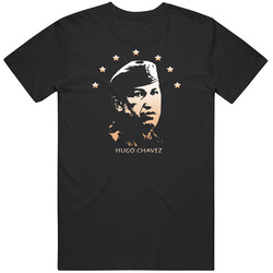 President Hugo Chavez Venezuela (2).jpg Mens Size Large Black T Shirt President Hugo Chavez Venezuela (2).jpg Mens Size Large Black T Shirt