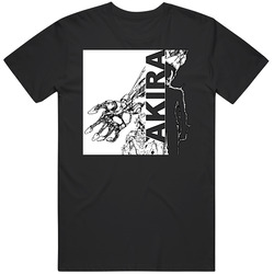 Akira Japanese Anime Mens Size Large Black T Shirt Akira Japanese Anime Mens Size Large Black T Shirt