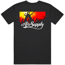 Air Supply 80s Music Group Mens Size Large Black T Shirt Air Supply 80s Music Group Mens Size Large Black T Shirt