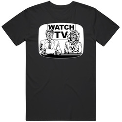 They Live Watch Tv Zombie Mens Size Large Black T Shirt They Live Watch Tv Zombie Mens Size Large Black T Shirt