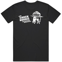 Only Chuck Norris Can Prevent Forest Fires Funny Mens Size Large Black T Shirt Only Chuck Norris Can Prevent Forest Fires Funny Mens Size Large Black T Shirt