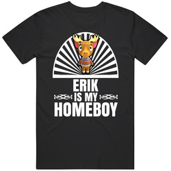 Erik Is My Homeboy Animal Crossing New Horizons Character Video Game Fan Mens Size Large Black T Shirt Erik Is My Homeboy Animal Crossing New Horizons Character Video Game Fan Mens Size Large Black T Shirt