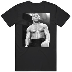 Mike Tyson Boxer Boxing Fan Mens Size Large Black T Shirt Mike Tyson Boxer Boxing Fan Mens Size Large Black T Shirt