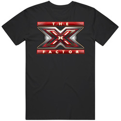 The X Factor Tv Show Mens Size Large Black T Shirt The X Factor Tv Show Mens Size Large Black T Shirt
