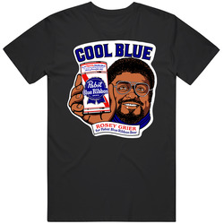 Pabst Blue Ribbon Beer Rosey Grier Mens Size Large Black T Shirt Pabst Blue Ribbon Beer Rosey Grier Mens Size Large Black T Shirt