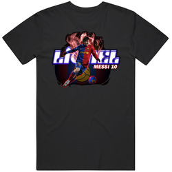 Lionel Messi Soccer Mens Size Large Black T Shirt Lionel Messi Soccer Mens Size Large Black T Shirt