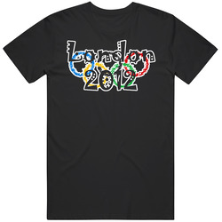 London 2012 Olympics Mens Size Large Black T Shirt London 2012 Olympics Mens Size Large Black T Shirt